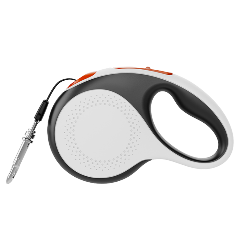 Coleira retrátil automática pequena para animais de estimação